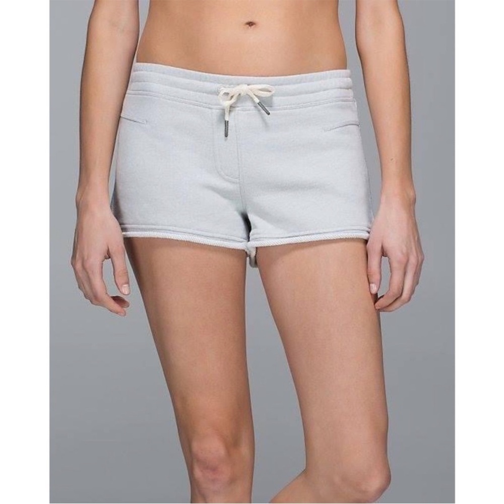 Lululemon All You Need Short in Heathered Silver Spoon - RARE